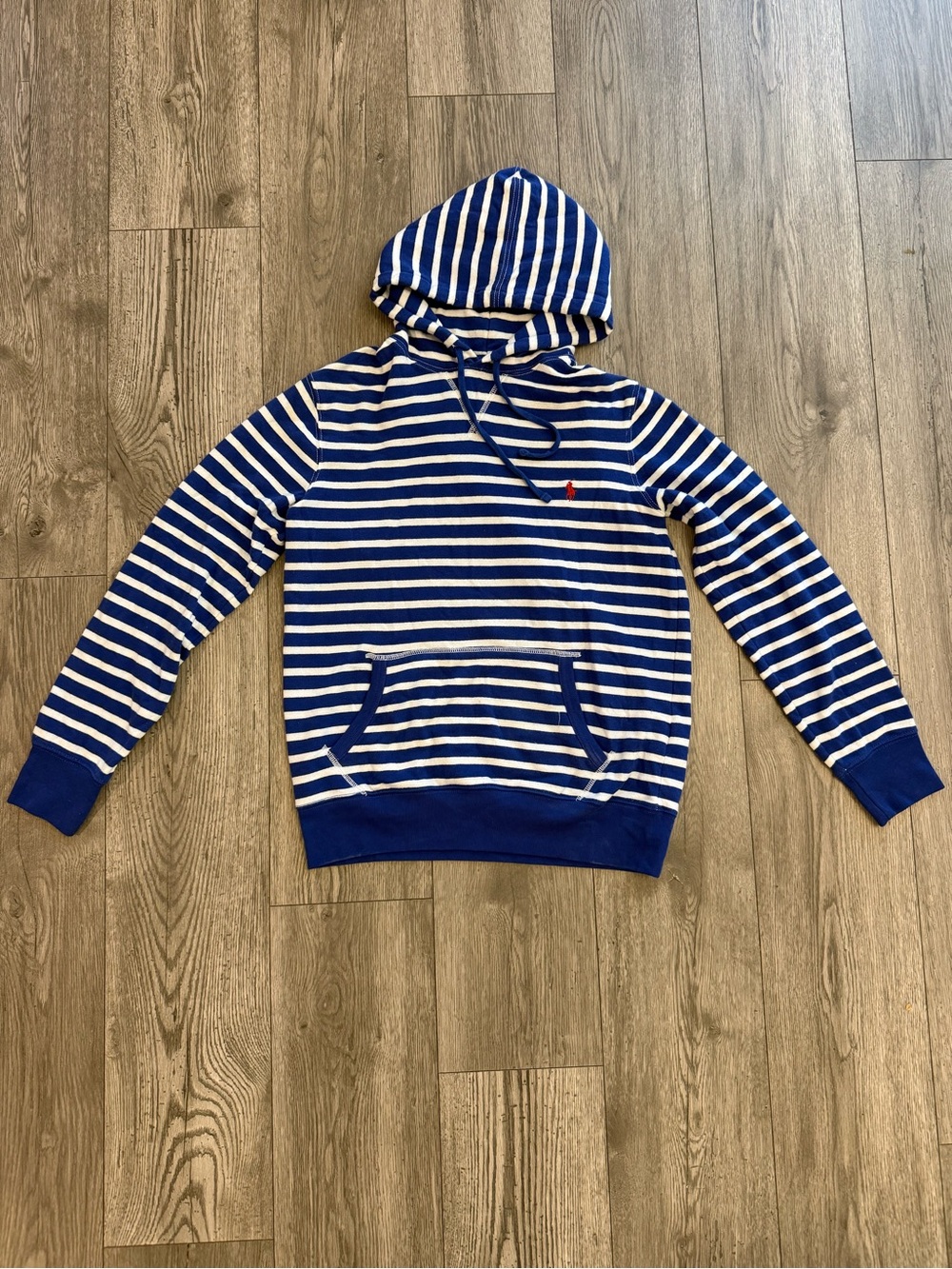 Polo Ralph Lauren Striped Hoodie Pullover Men’s Medium Jacket